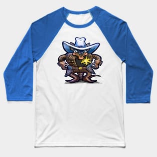 Sheriff Dillo Baseball T-Shirt